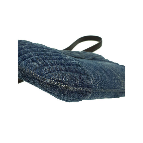 Miu Miu Denim 2way Handbag Black - Picture 6 of 9